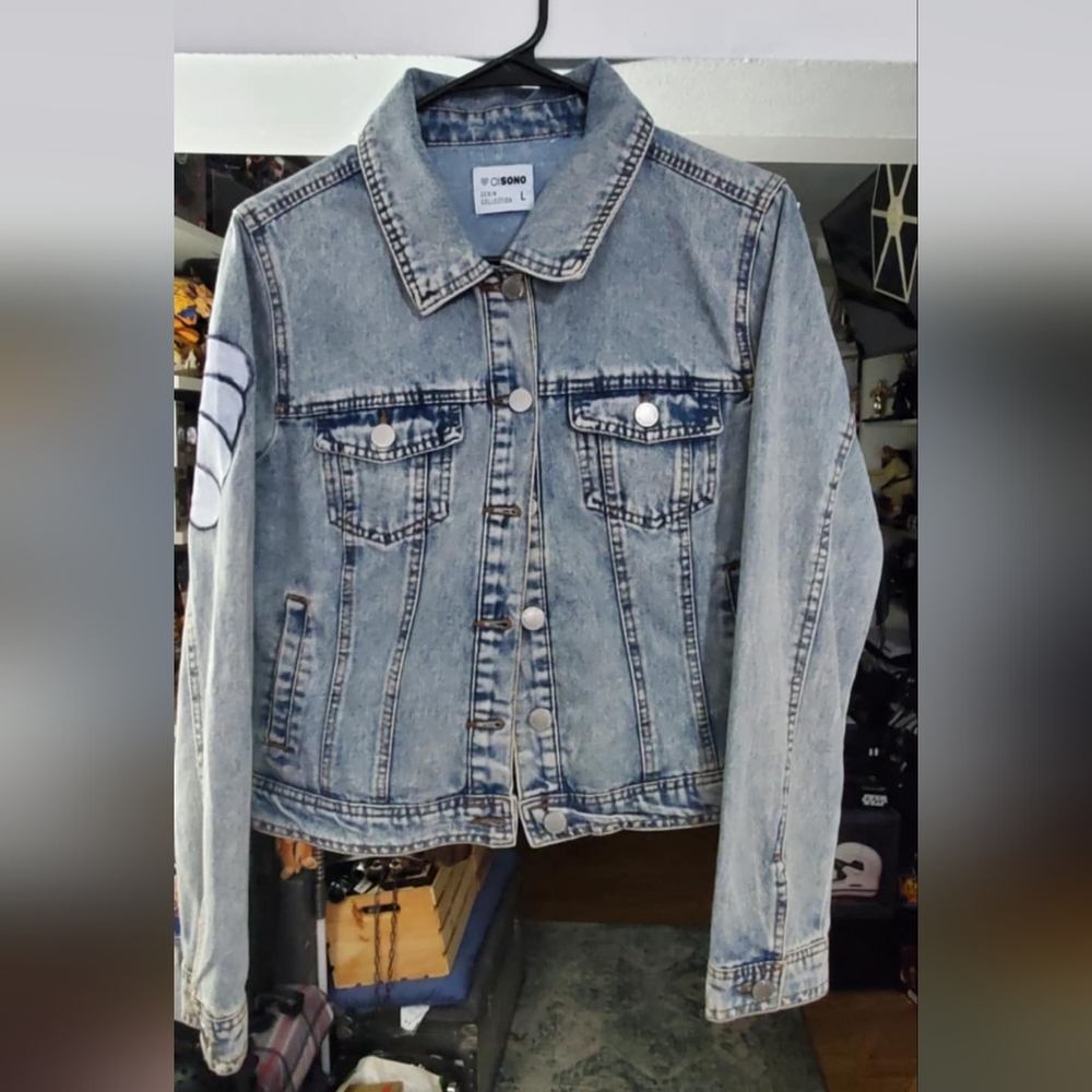 Denim Super Mario Jacket